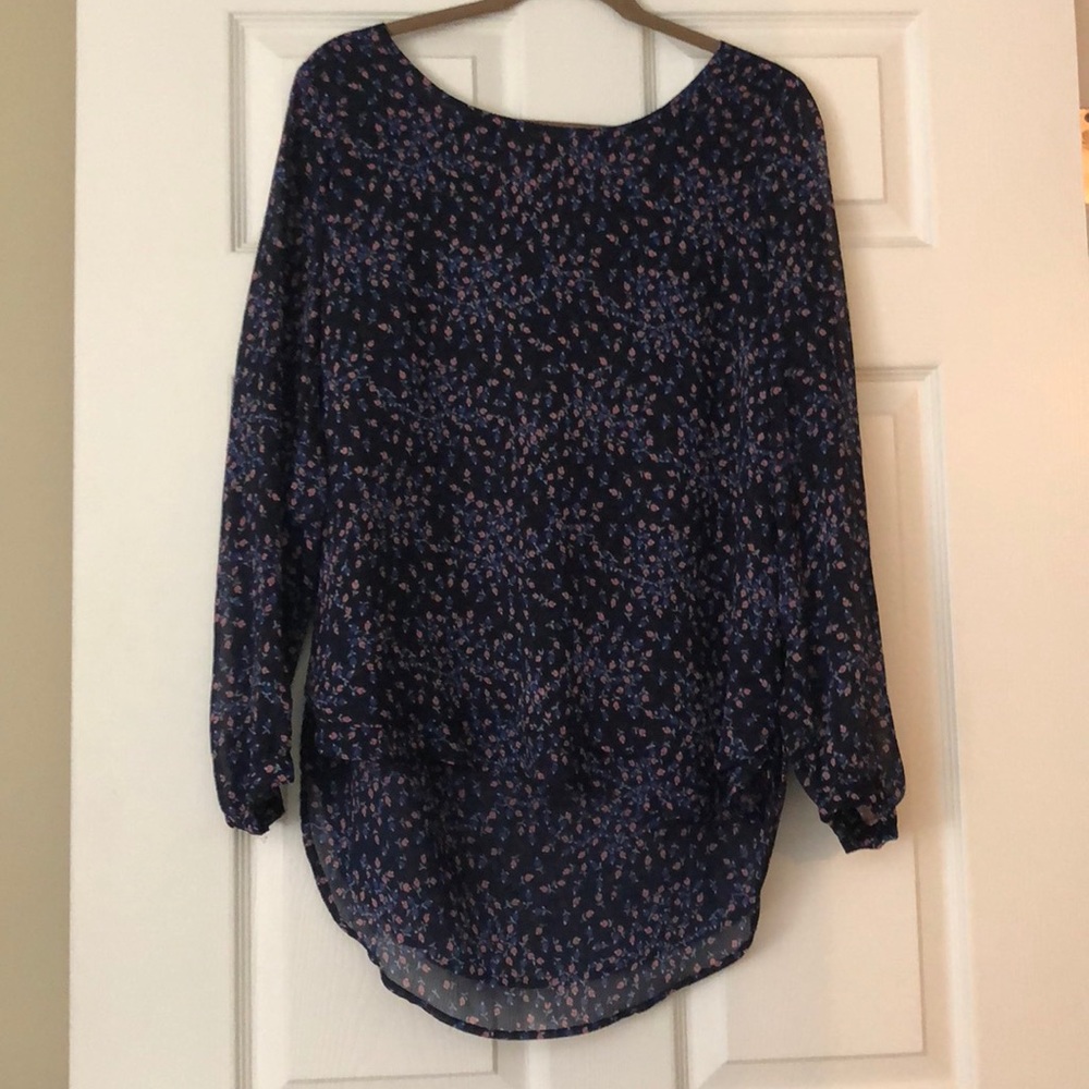 Lauren Conrad Tunic Print Top